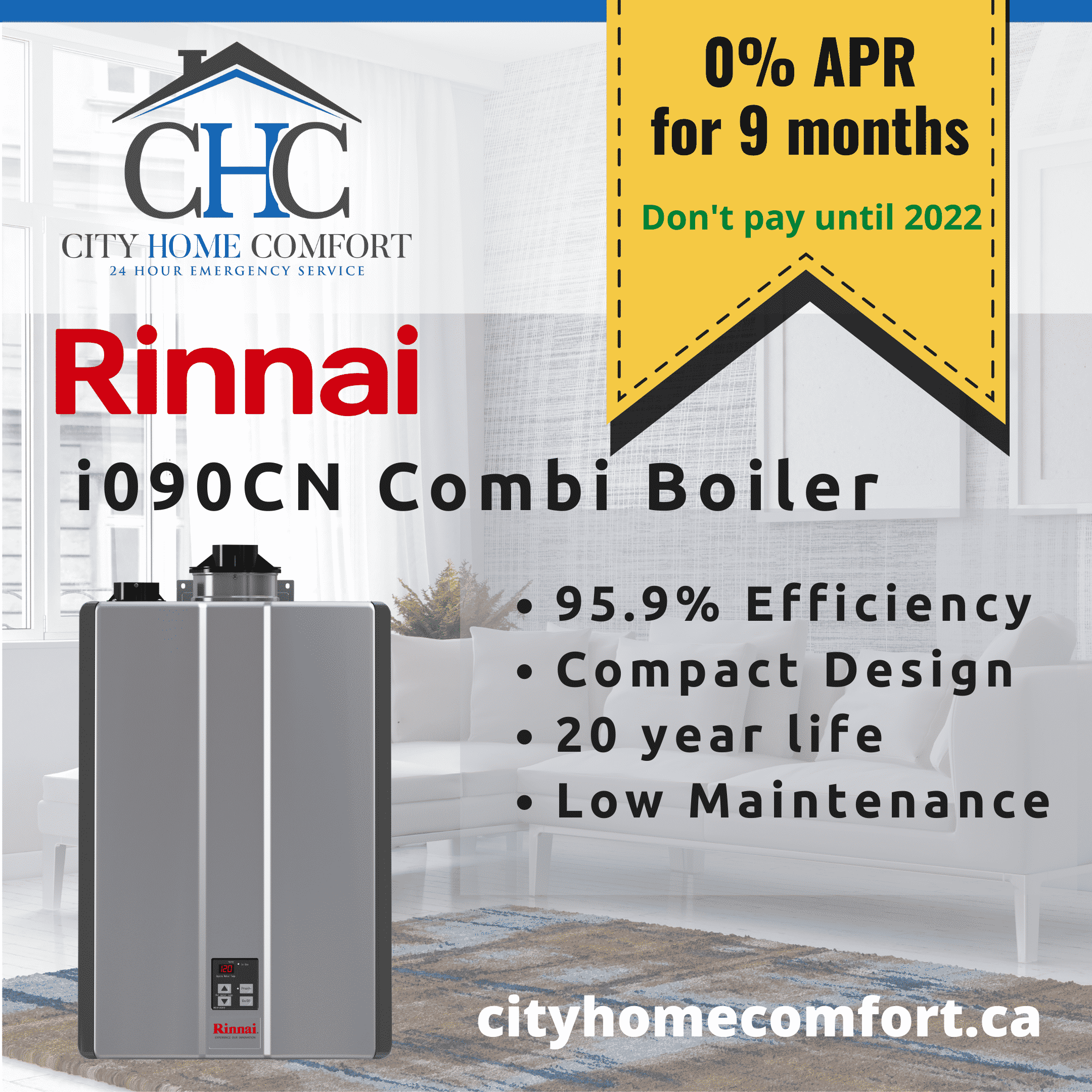 Rinni i090CN No Payments (1) NTI Combi Installation CHC