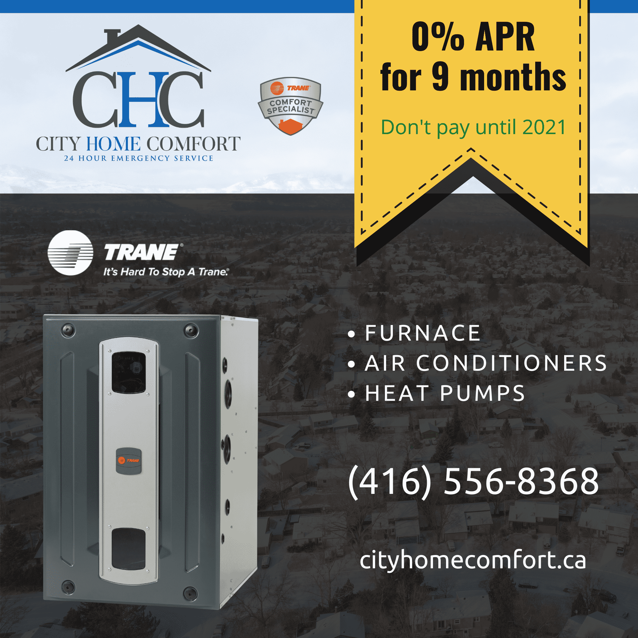 Top Rated Furnace Repair in Toronto City Home Comfort