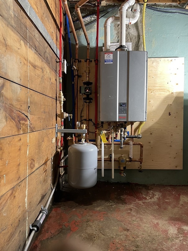 Rinnai i120CN Combi Boiler NTI Combi Installation CHC