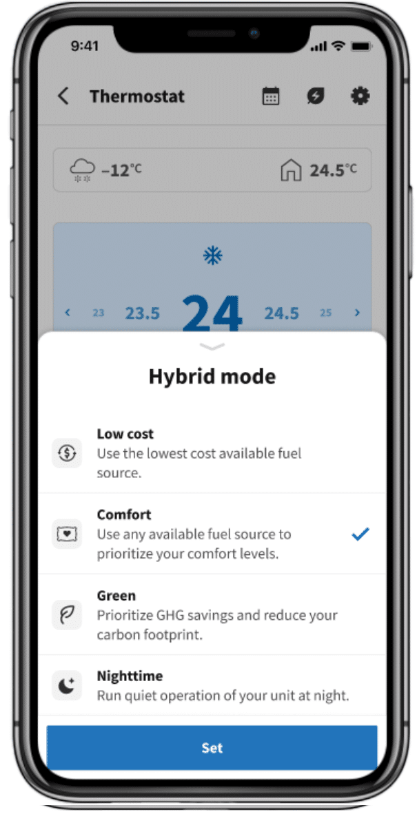 Naploeon Low cost setting App